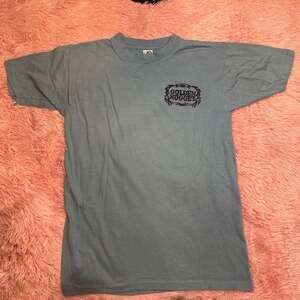 Vintage 80s Artex Golden Nugget Casino Atlantic City T-Shirt Gambling MEDIUM